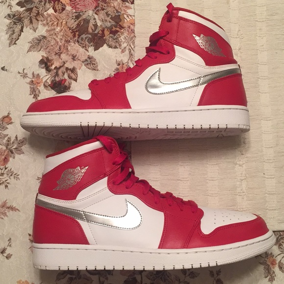jordan retro 1 silver medal